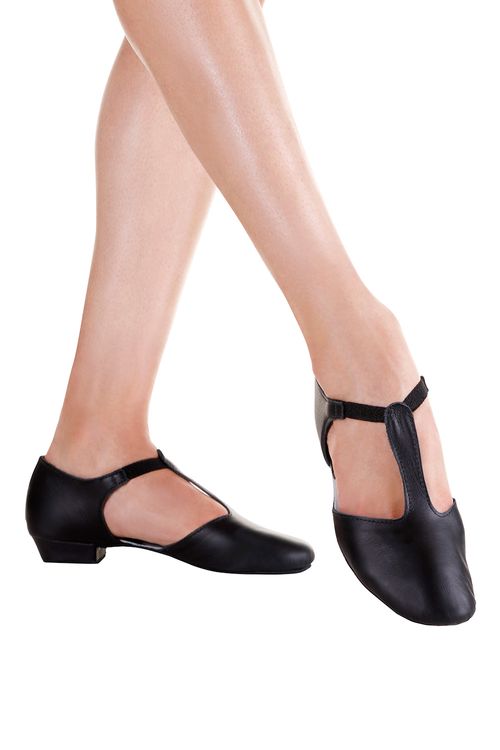 F38 - Preto - Sandália Modelo Grego para Professor