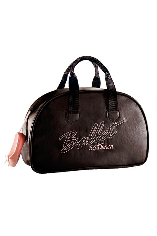 Bolsa de Mão Bordada em Courino com Chaveiro - BG505