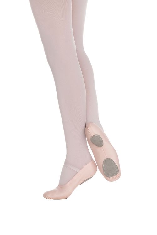F23VG - D - Rosa - Sapatilha Vegana de Meia-Ponta Sola Dividida em Lona