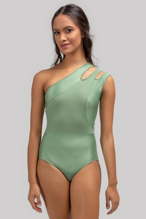 Collant Flora Verde Alecrim  Adulto - SD2014 (PROMOCIONAL)