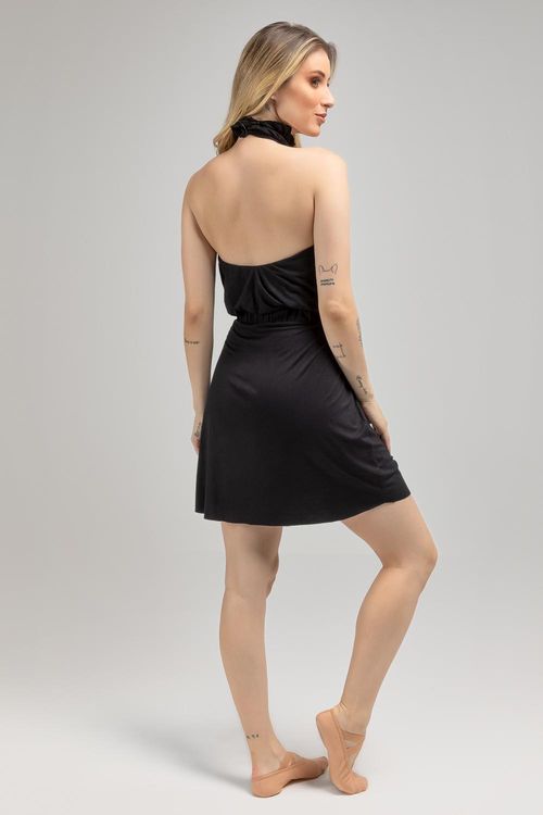 Vestido Alexandra Preto Adulto - SD2048 (PROMOCIONAL)