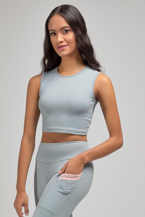 Top Marilia Cinza Adulto - SD2065 (PROMOCIONAL)
