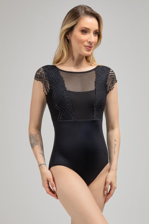 Collant Aime Preto Adulto - SD2053 (PROMOCIONAL)