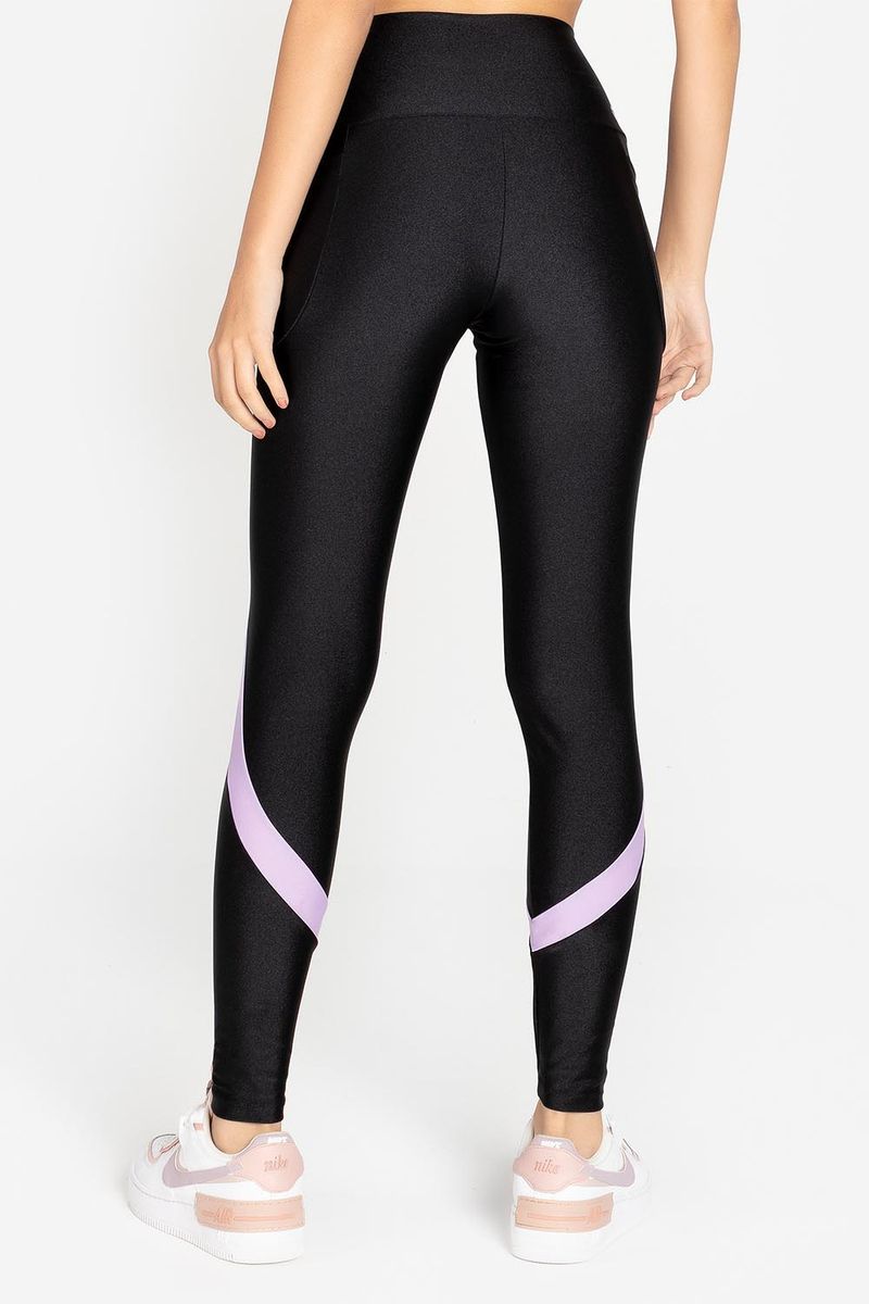 Calça Legging Lycra® Slim Shape Recorte - Chumbo - Trinys