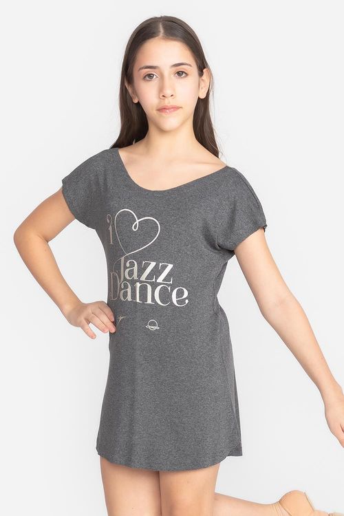 MB28 Vestido Infantil - Mescla Preto 1798 ENTREGA RÁPIDA