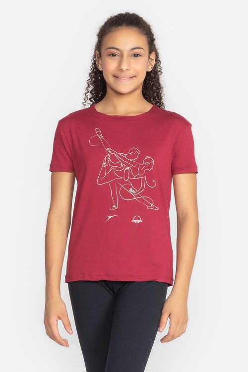 MB30 Camiseta Infantil - Vinho - 1799 ENTREGA RÁPIDA