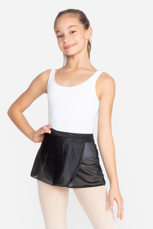 Saia - Preto - Infantil - SD1242