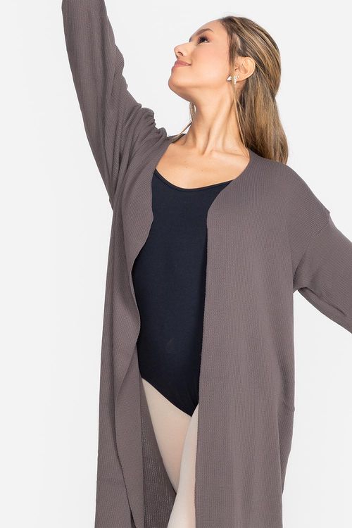 Casaco Tricot Haia - Chumbo - SD2035