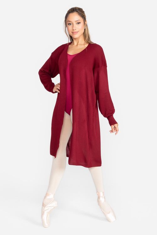 Casaco Tricot Haia - Vinho - SD2035