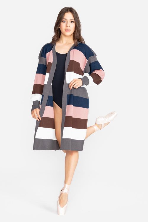 Casaco Tricot Piet - Chumbo/Branco/Marrom/Nude/Marinho - SD2036