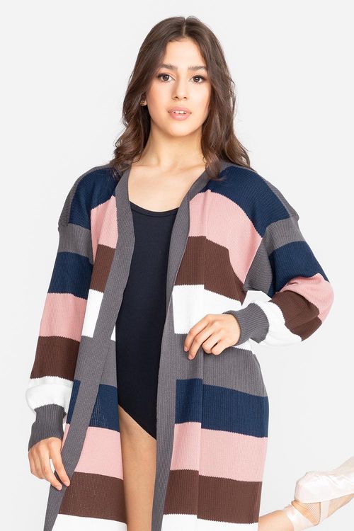 Casaco Tricot Piet - Chumbo/Branco/Marrom/Nude/Marinho - SD2036