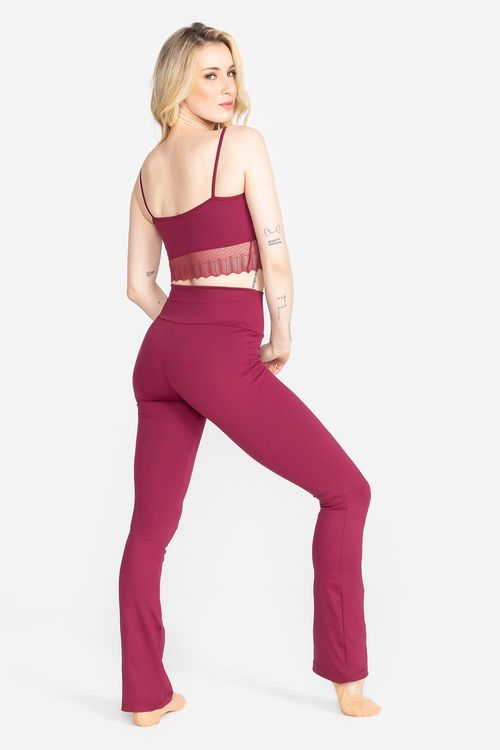 Top Maria Cropped - Bordô -  SD1330