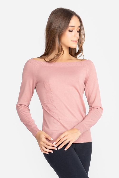 Blusa Manga Longa Soul - Nude - SD1930