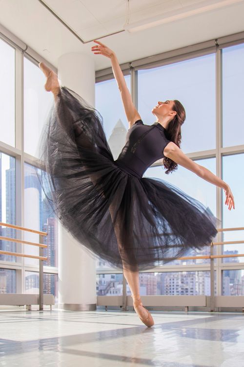 Collant Tiler Peck - Preto - TP30 ENTREGA RÁPIDA