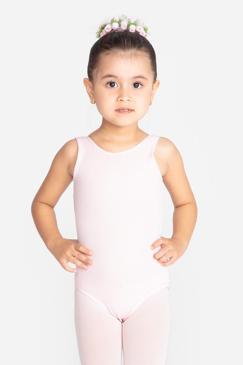 Collant Lilian - Rosa Clássico - Infantil - A009