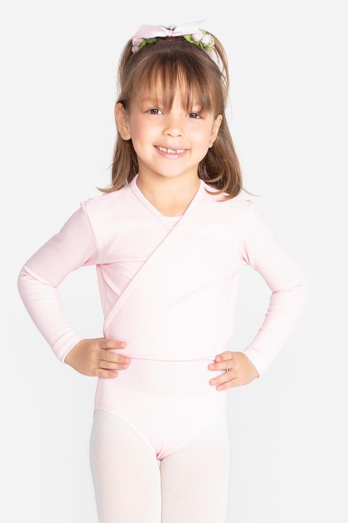 Casaquinho Bia - Rosa Forte - Infantil - SD1252