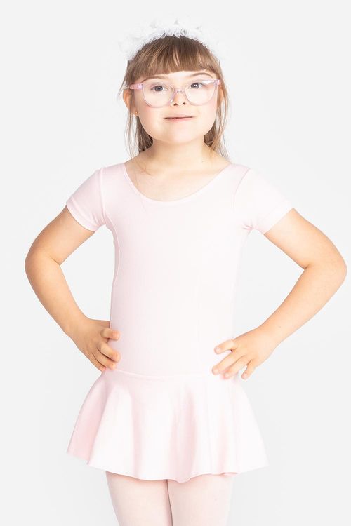 Sapatilha Meia Ponta De Ballet Infantil Preto Rosa Balé, K1