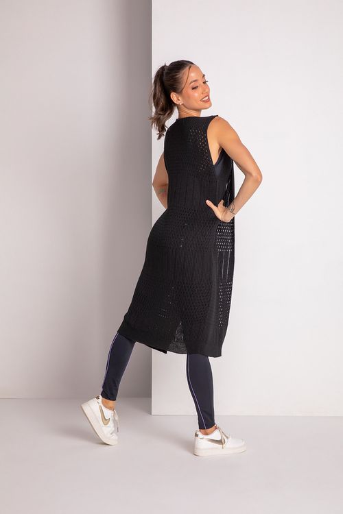 Maxi Colete Warm - Preto - SD2244 -  Adulto
