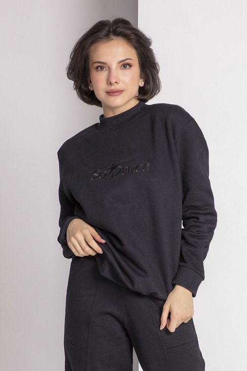 Blusa Comfy - Preto - SD2287 - Adulto