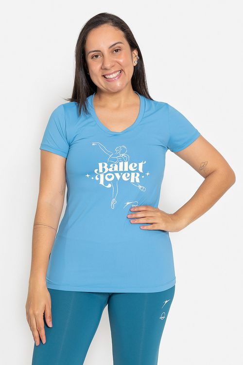 Camiseta Mundo Bailarinístico - Lavado - MB53 1912 Adulto