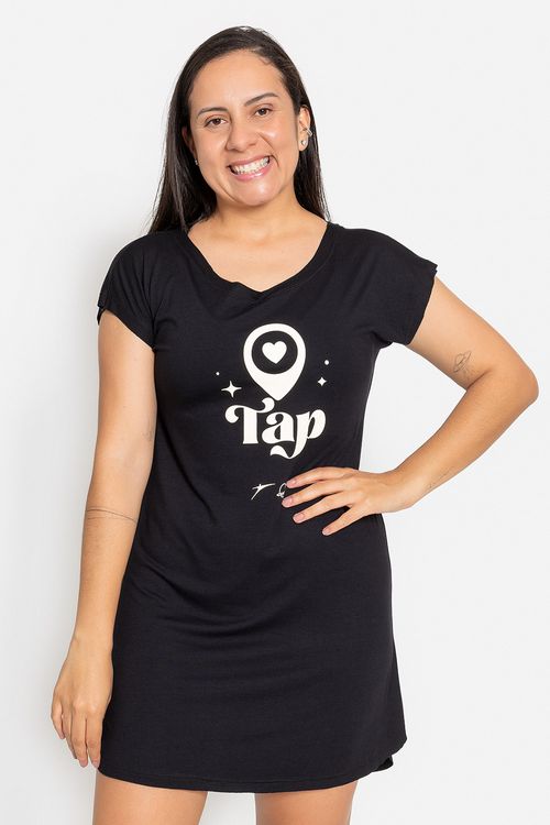 Vestido Mundo Bailarinístico - Preto  - MB55 1910 Adulto