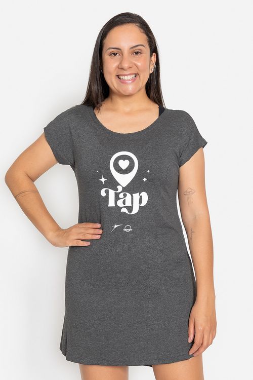 Vestido Mundo Bailarinístico - Mescla Preto  - MB55 1910 Adulto