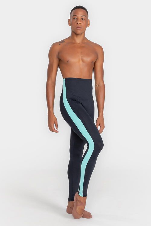 Calça Masculina Vicente SD1932 - Preta / Verde Aruba -  Adulto
