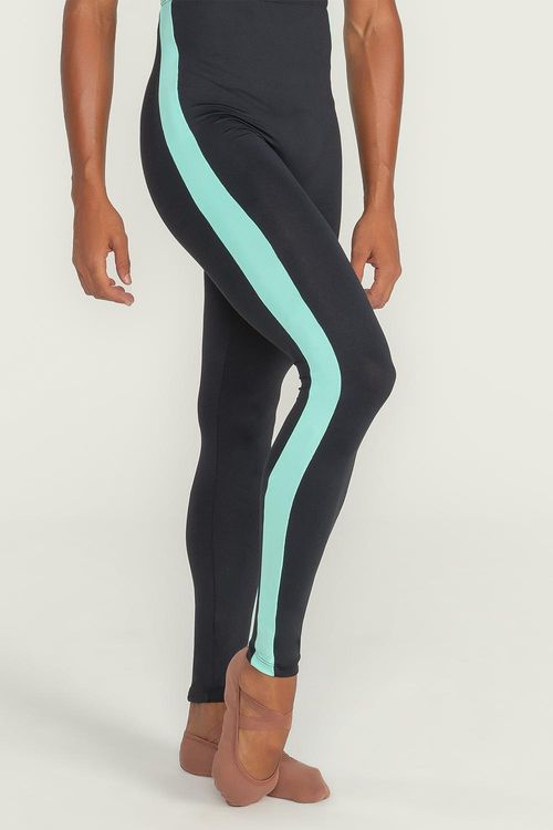Calça Masculina Vicente SD1932 - Preta / Verde Aruba -  Adulto