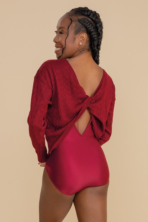 Blusa Nélia - Vinho - SD2310 - Adulto