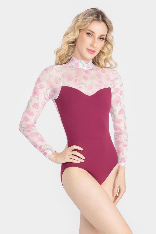 Collant Dione - Bordô - SD2349 - Adulto