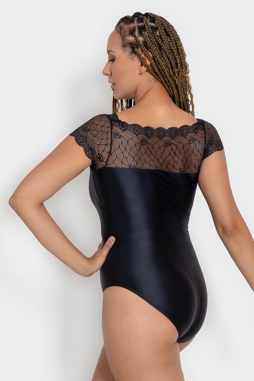 Collant Poliana - Preto - SD2374 - Curvy