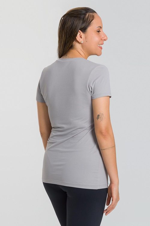 BLUSA MUNDO BAILARINÍSTICO ADULTO REF.MB79 - CINZA LOFT