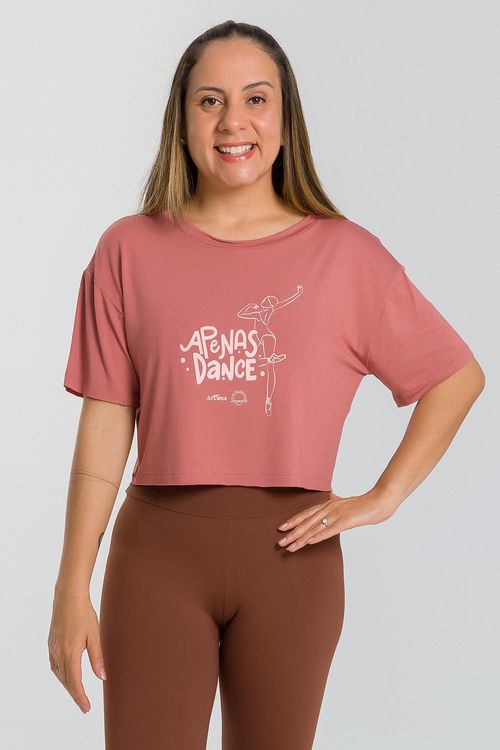 BLUSA MUNDO BAILARINÍSTICO ADULTO REF.MB80 - ROSA VELHO