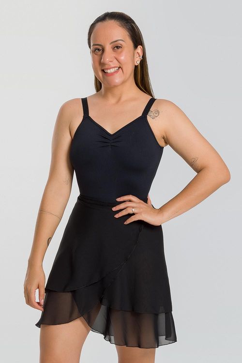 SAIA MUNDO BAILARINÍSTICO ADULTO REF.MB36 - PRETO