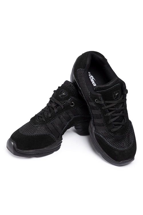 TÊNIS PARA DANÇA ADULTO REF.DK70 LARGURA W - PRETO