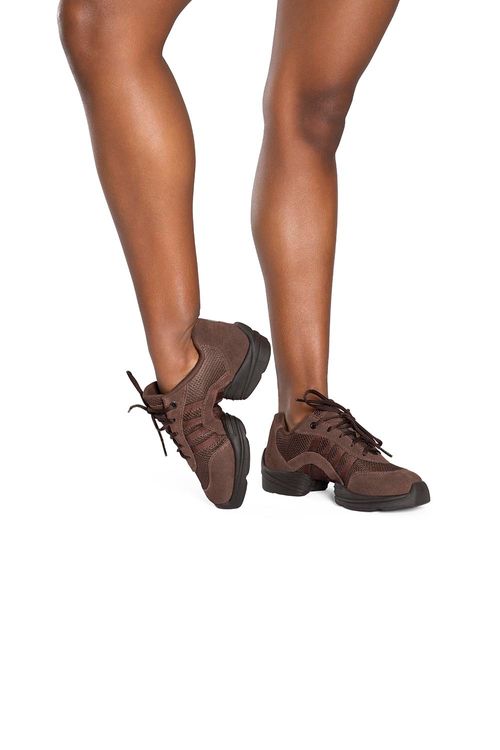 TÊNIS PARA DANÇA MASCULINO REF. DK71 LARGURA W - MARROM