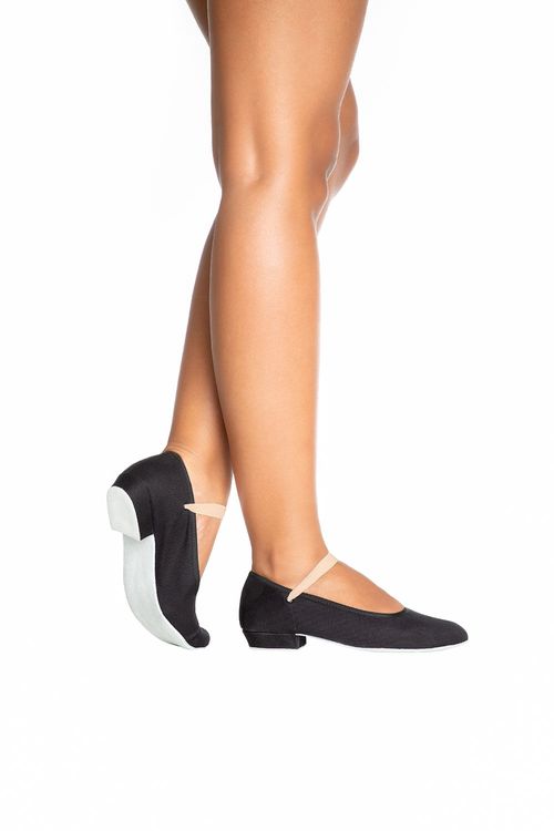 S88 - Preto - Sapato para exame da Royal com salto de 1,5 cm