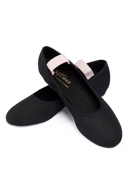 S88 - Preto - Sapato para exame da Royal com salto de 1,5 cm