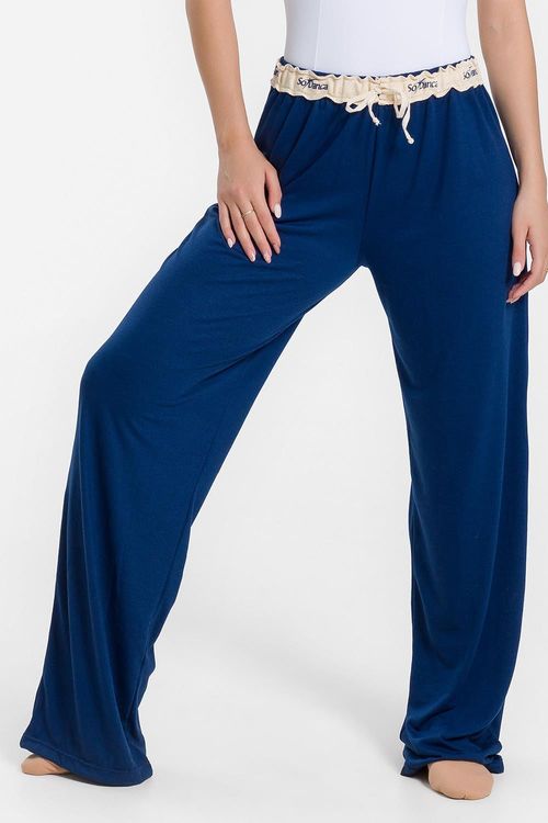 CALÇA KAILA ADULTO REF. A153 - MARINHO/BEGE