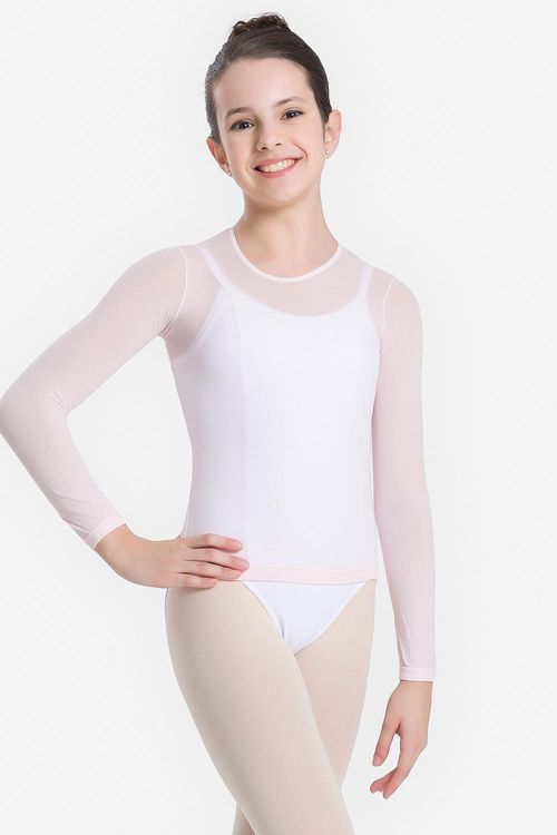 BLUSA AURA INFANTIL REF. SD1573 - ROSA