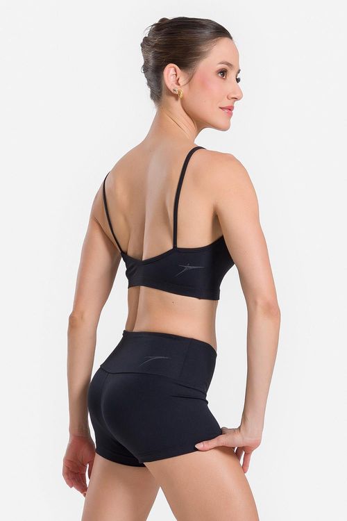 SHORTS CLASSIC SENTIR ADULTO REF. SD1836 - PRETO