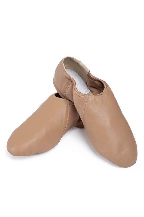 F56 - Caramel - C - Botinha Profissional Jazz - Sola de E.V.A