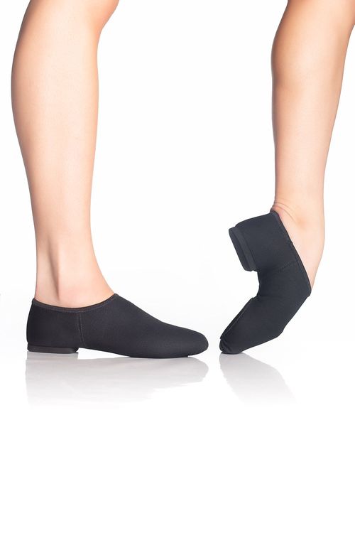 JZ75 - Preto - M - Botinha Jazz em Lona Stretch