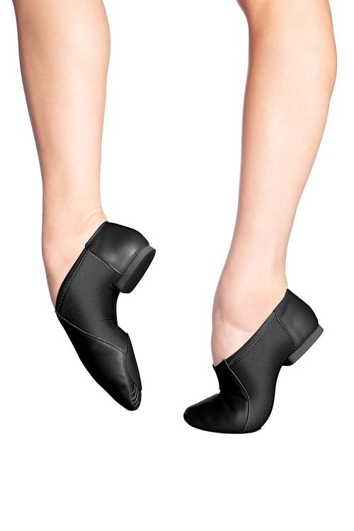 JZE43 - Preto - M - Botinha Profissional Jazz - Sola E.V.A