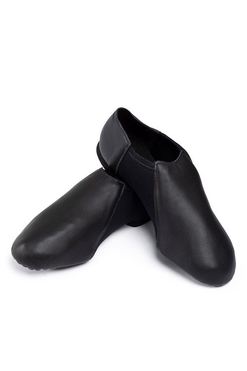 JZE43 - Preto - M - Botinha Profissional Jazz - Sola E.V.A