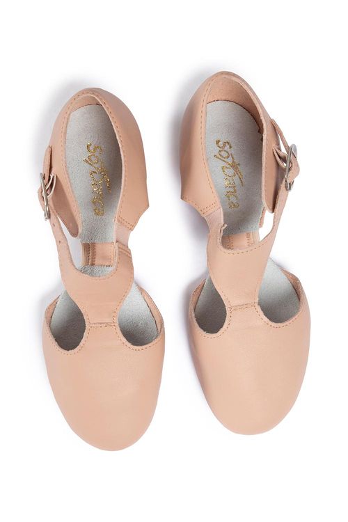 MD04 - Rosa Eua - Sapato para Professor - Sola Camurça