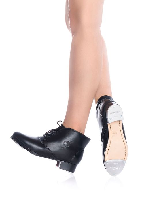 TA860 Bota de Sapateado Profissional - Preto