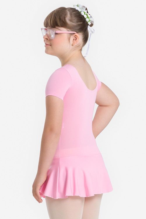 COLLANT C/ SAIA ISIS REF. SD2099 (TAM. 2-4-6) - ROSA FORTE - INFANTIL