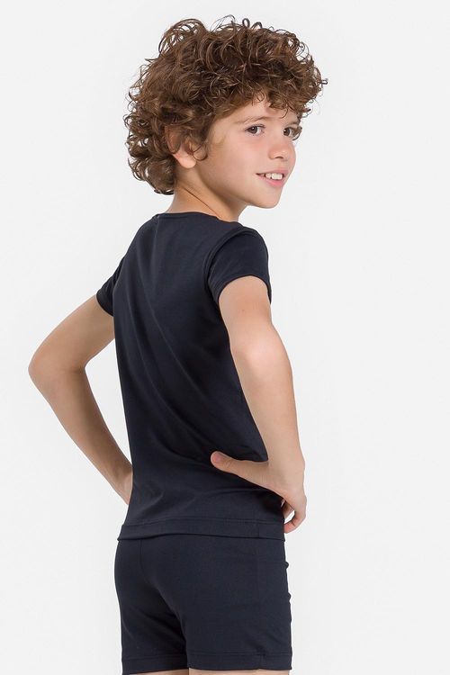 CAMISETA MASCULINO RUI REF. SD2141 - PRETO - INFANTIL
