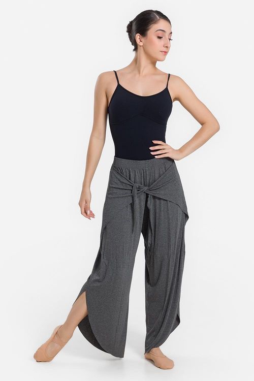 CALÇA PANTALONA ALBA REF. SD1451 - MESCLA PRETO - ADULTO